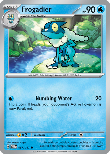 057/167 - Frogadier - [Common] - Reverse Holo