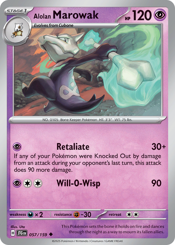 057/159 - Alolan Marowak - [Uncommon]