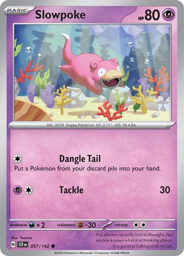 057/142 - Slowpoke - [Common] - Reverse Holo