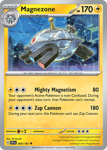 060/191 - Magnezone - [Uncommon] - Reverse Holo