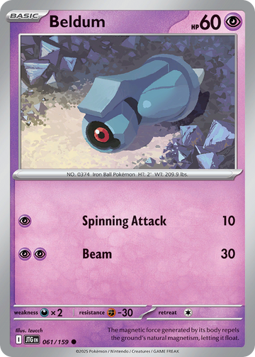 061/159 - Beldum - [Common] - Reverse Holo