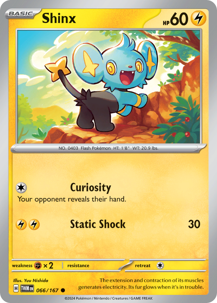 066/167 - Shinx - [Common] - Reverse Holo