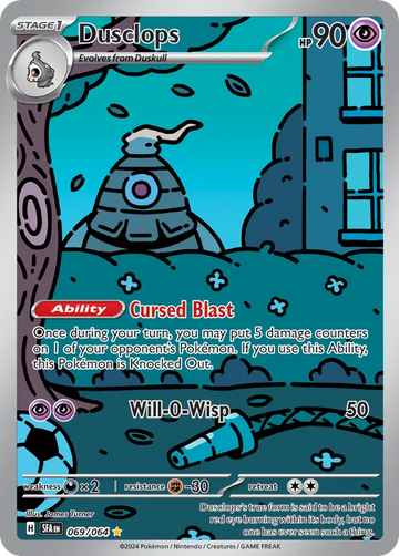 069/064 - Dusclops - [Illustration Rare]