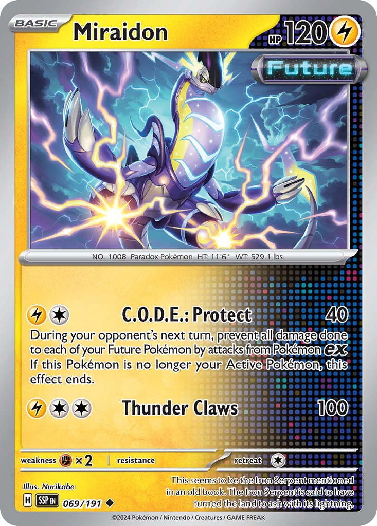 069/191 - Miraidon - [Uncommon] - Reverse Holo