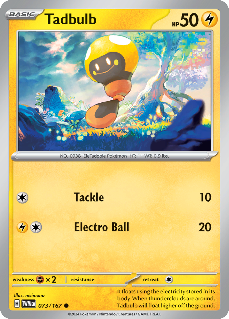 073/167 - Tadbulb - [Common] - Reverse Holo