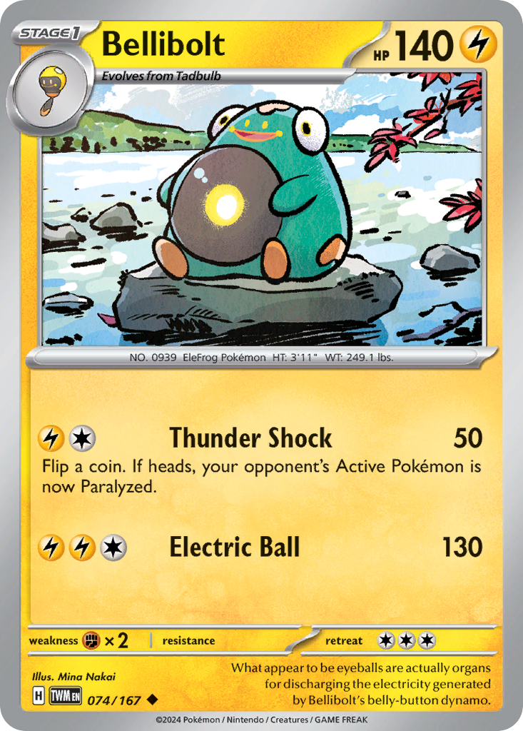 074/167 - Bellibolt - [Uncommon]