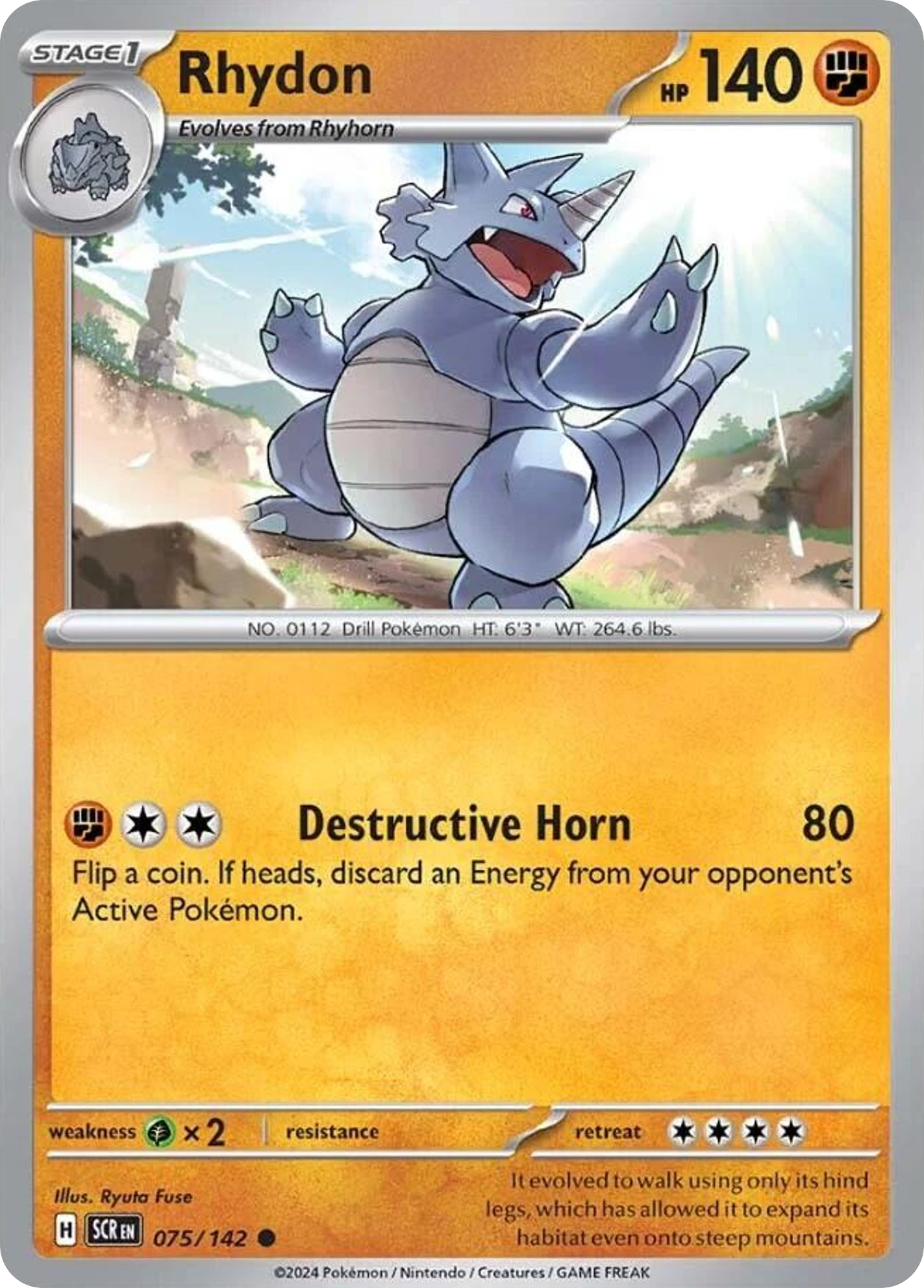 075/142 - Rhydon - [Common]