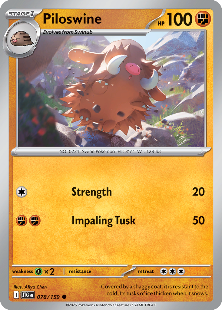 078/159 - Piloswine - [Common]