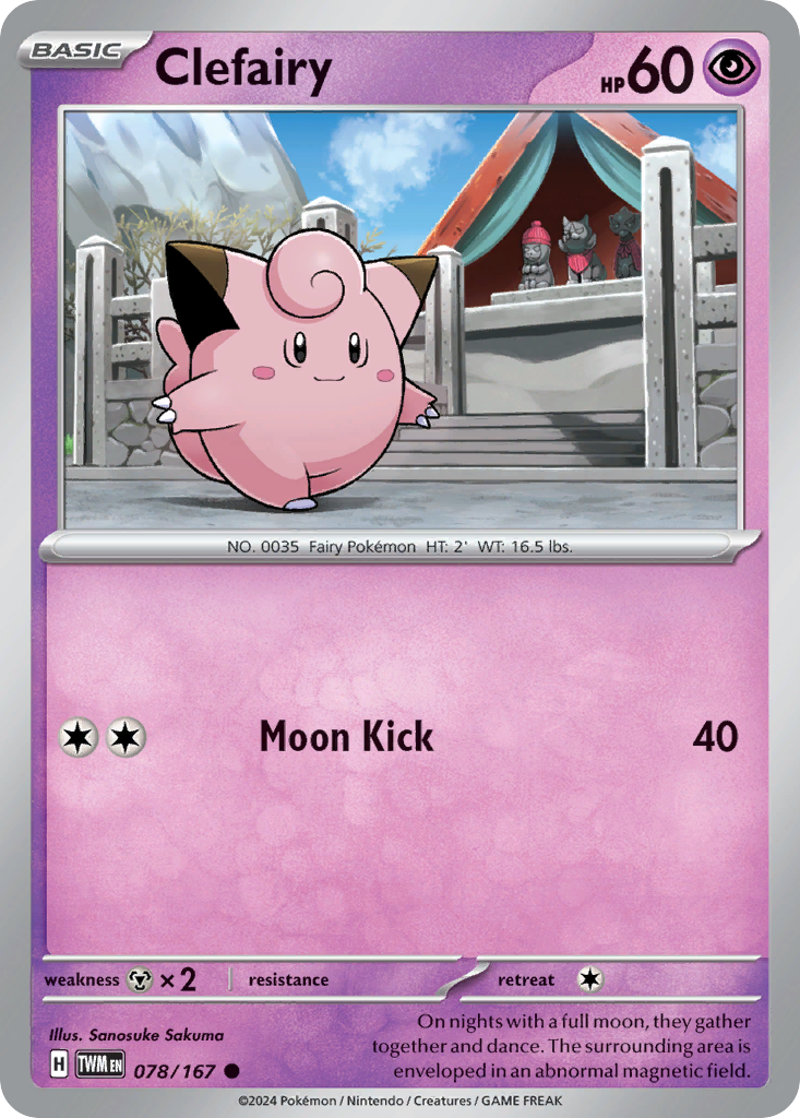 078/167 - Clefairy - [Common]