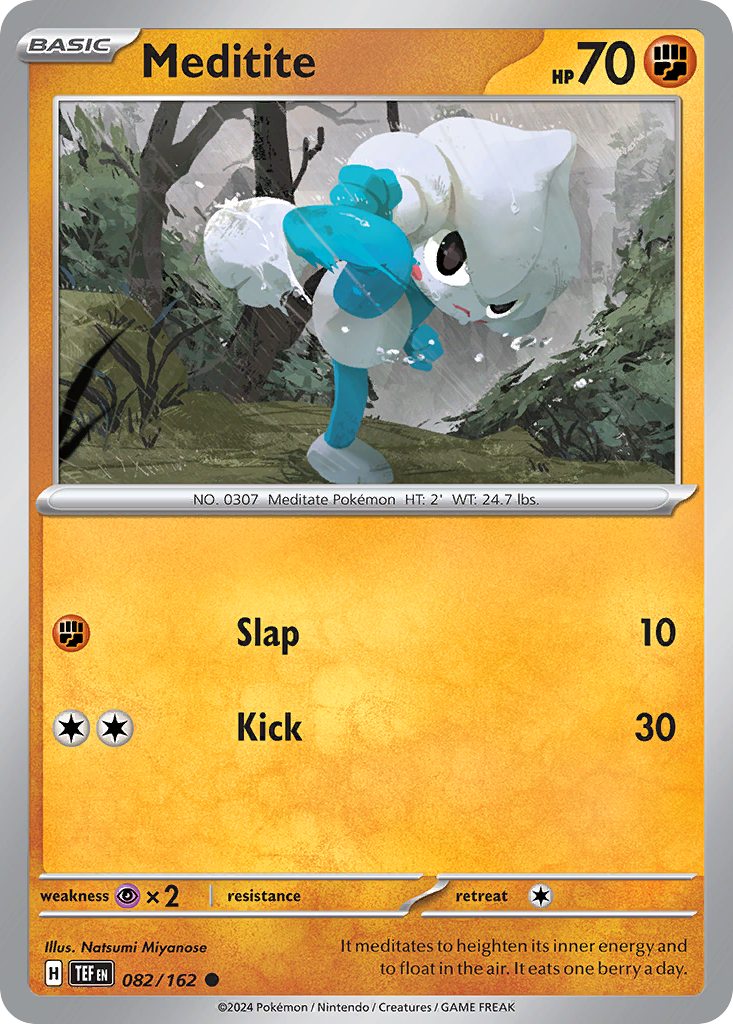 082/162 - Meditite - [Common] - Reverse Holo