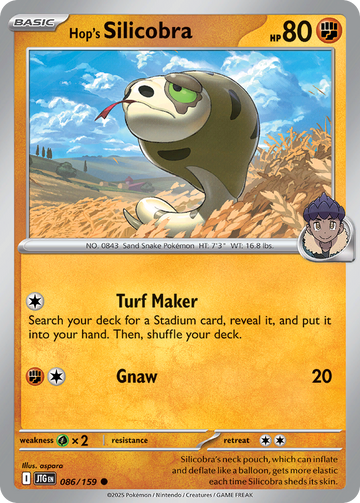 086/159 - Hop's Silicobra - [Common] - Reverse Holo