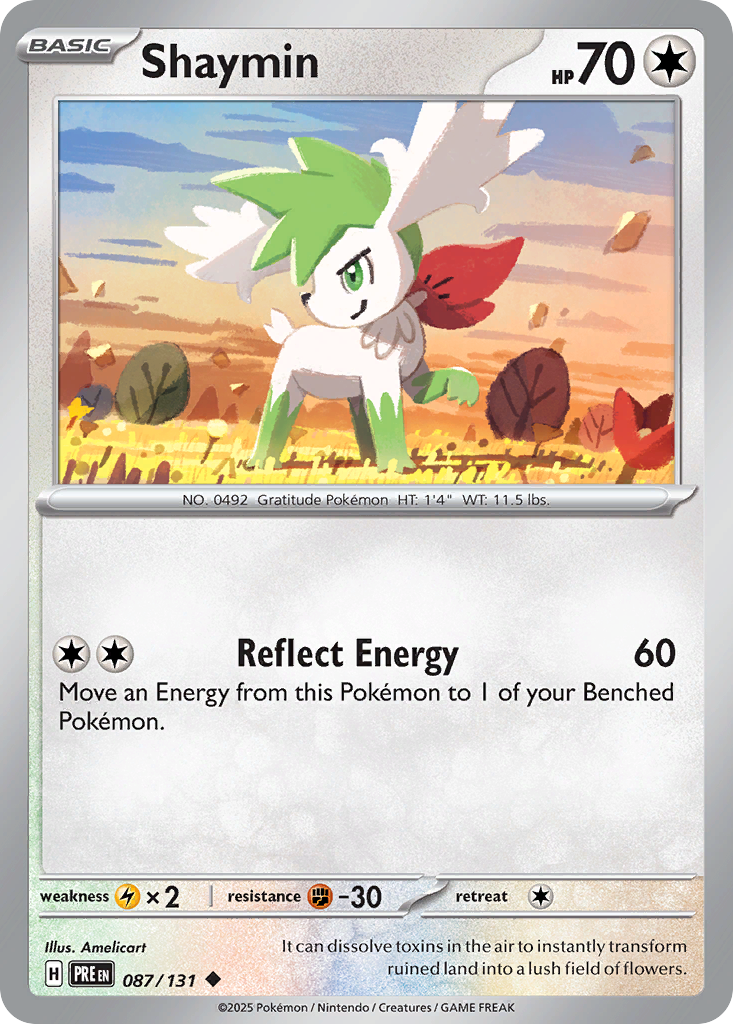 087/131 - Shaymin - [Uncommon] - Reverse Holo