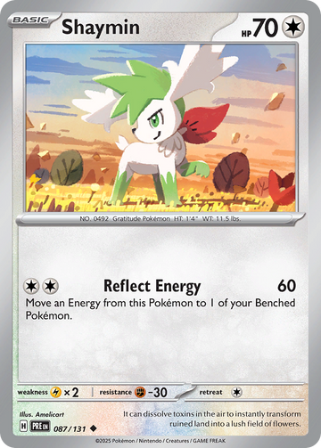 087/131 - Shaymin - [Uncommon] - Reverse Holo