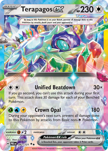 092/131 - Terapagos ex - [Double Rare]