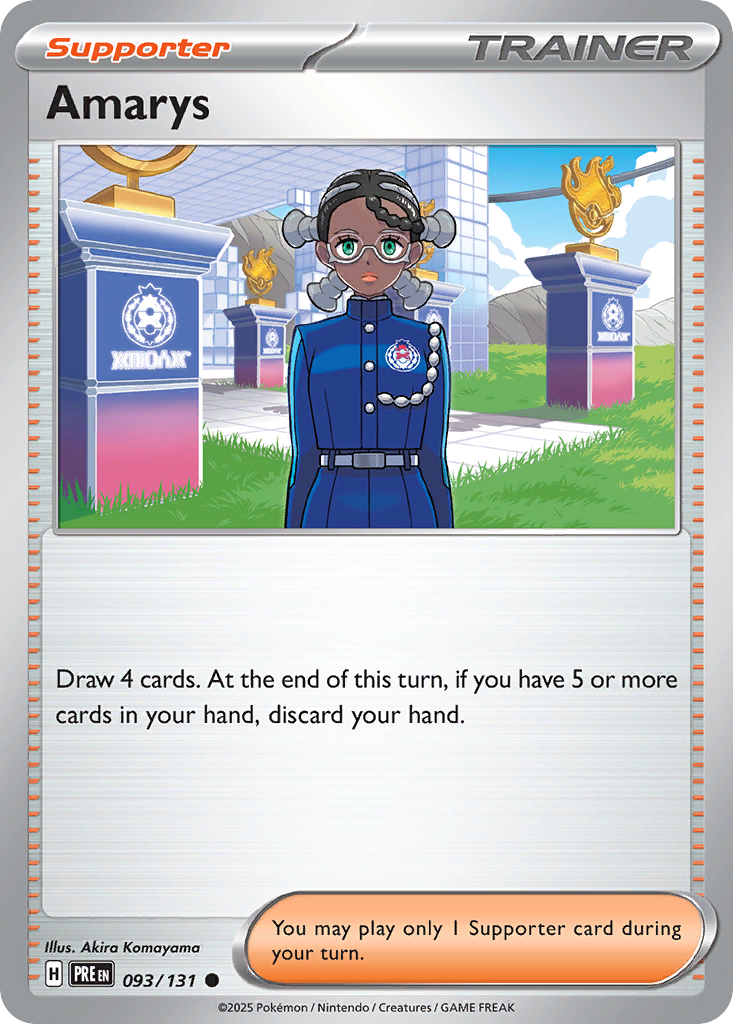 093/131 - Amarys - [Common] - Reverse Holo