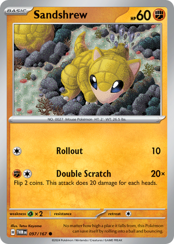 097/167 - Sandshrew - [Common]