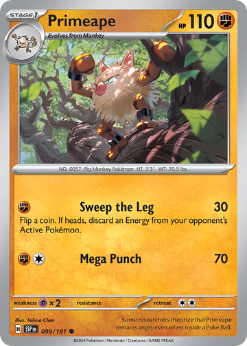 099/191 - Primeape - [Common]