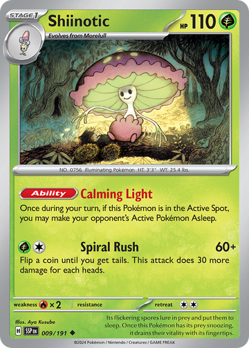 009/191 - Shiinotic - [Uncommon]