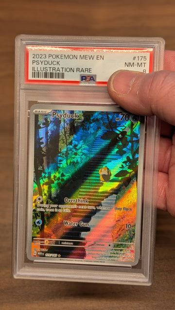 175/165 - Psyduck - [Illustration Rare] - PSA8