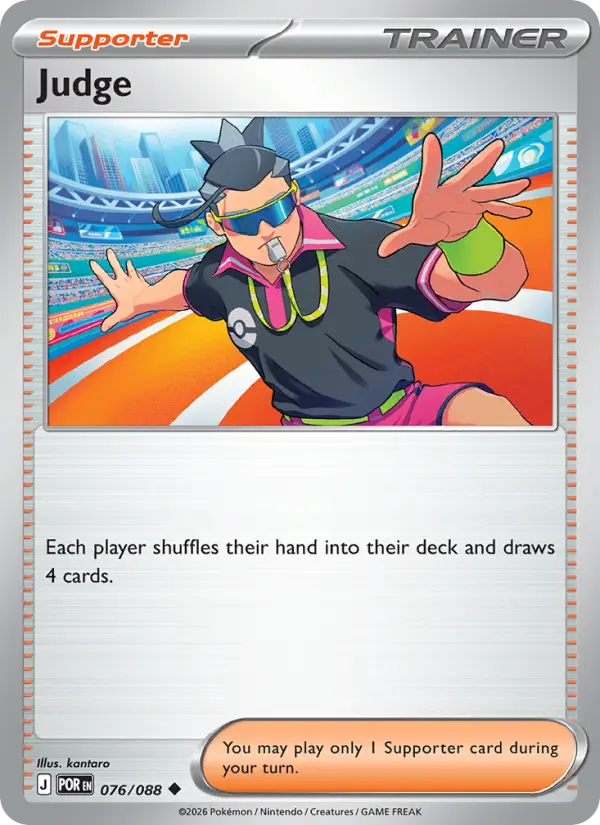 Losse Pokémonkaart 076/088 - Judge - Perfect Order - [Uncommon]