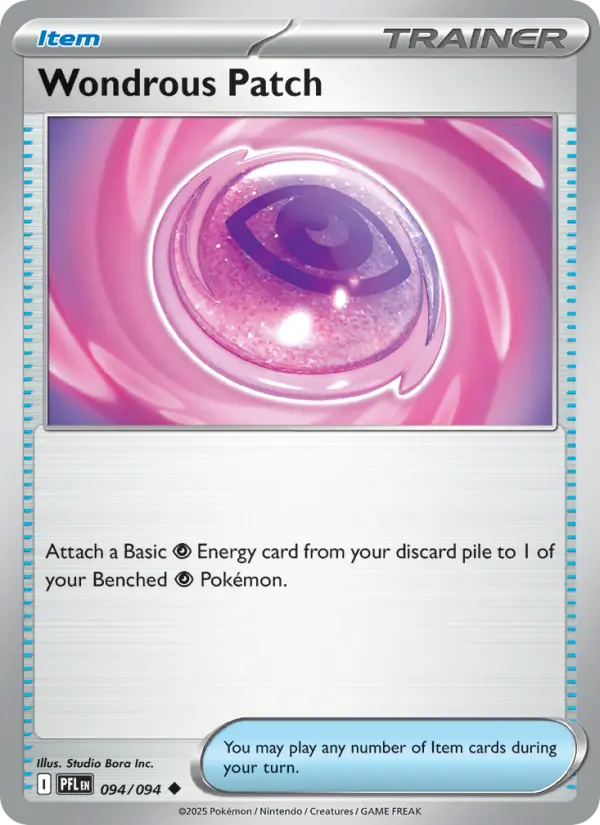 Losse Pokémonkaart 094/094 - Wondrous Patch - Phantasmal Flames - [Uncommon]