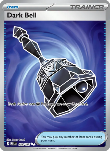 Losse Pokémonkaart 106/084 - Dark Bell - Pitch Black - [Ultra Rare]
