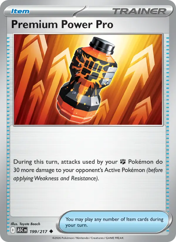 Losse Pokémonkaart 199/217 - Premium Power Pro - Ascended Heroes - [Uncommon]
