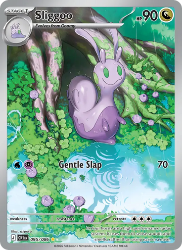 Losse Pokémonkaart 095/086 - Sliggoo - Chaos Rising - [Illustration rare]