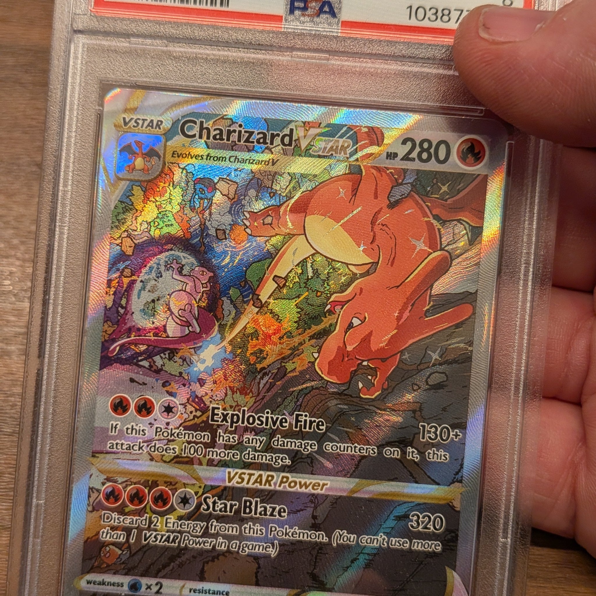 SWSH262 - Charizard VSTAR - [Promo] - Graded - !!! PSA8 !!!