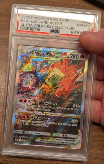 SWSH262 - Charizard VSTAR - [Promo] - Graded - !!! PSA8 !!!