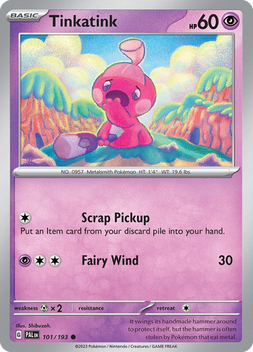 101/193 - Tinkatink - [Common] - Reverse Holo