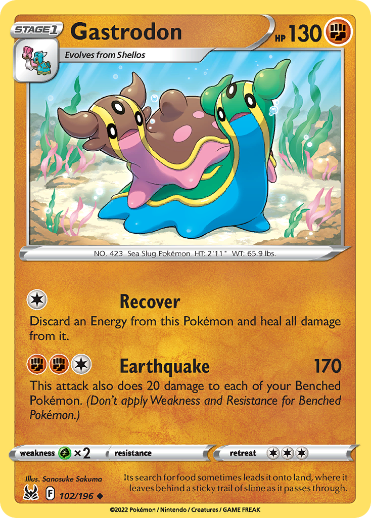 102/196 - Gastrodon - [Uncommon]