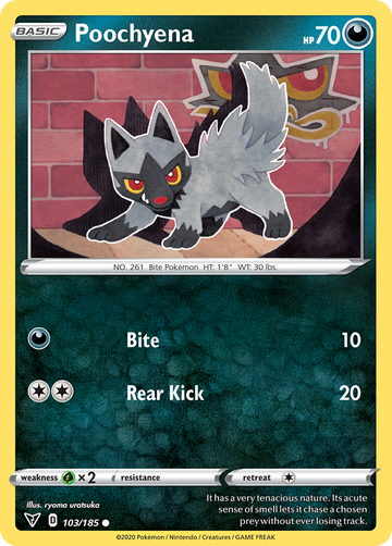 103/185 - Poochyena - [Common]