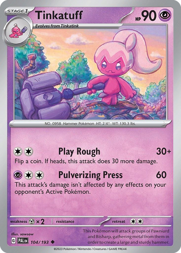 104/193 - Tinkatuff - [Uncommon] - Reverse Holo