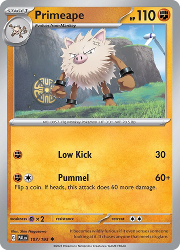 107/193 - Primeape - [Uncommon]