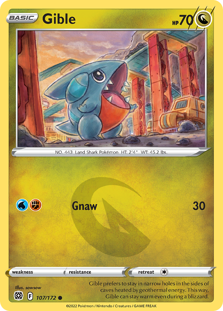 107/172 - Gible - [Common]