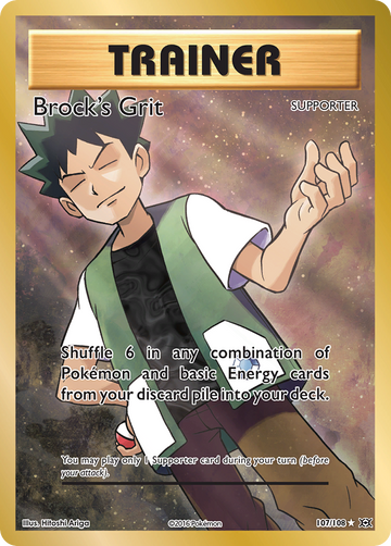 107/108 - Brock's Grit - [Rare Ultra]
