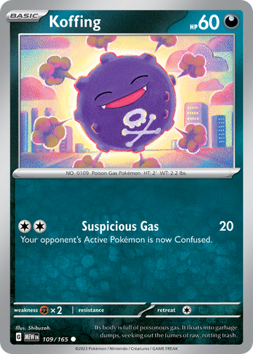 109/165 - Koffing - [Common]