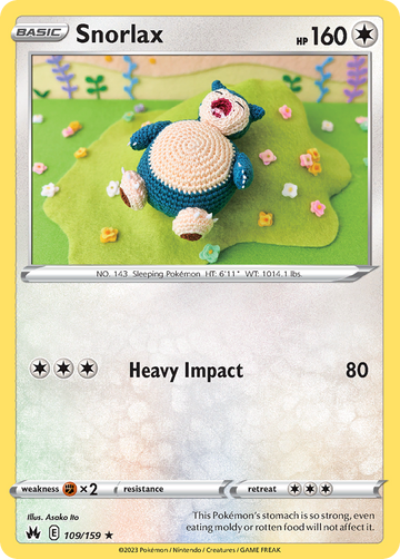 109/159 - Snorlax - [Rare]