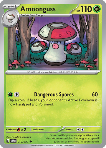 010/197 - Amoonguss - [Uncommon] - Reverse Holo
