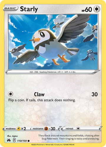 110/159 - Starly - [Common]