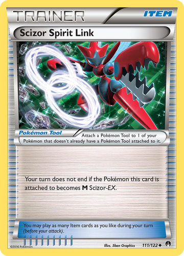 111/122 - Scizor Spirit Link - [Uncommon]