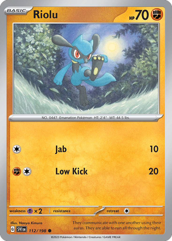 112/198 - Riolu - [Common]