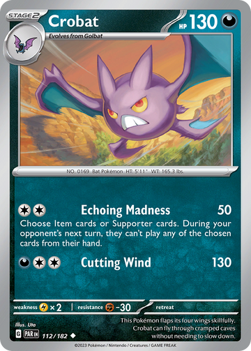 112/182 - Crobat - [Uncommon]