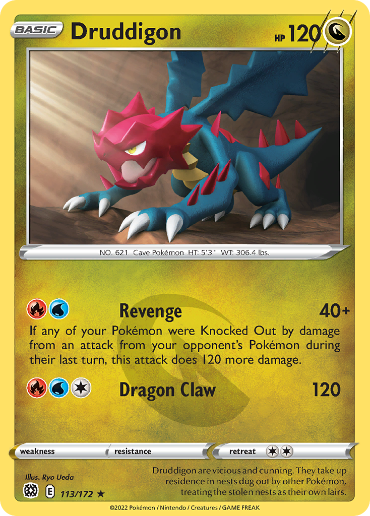 113/172 - Druddigon - [Rare]