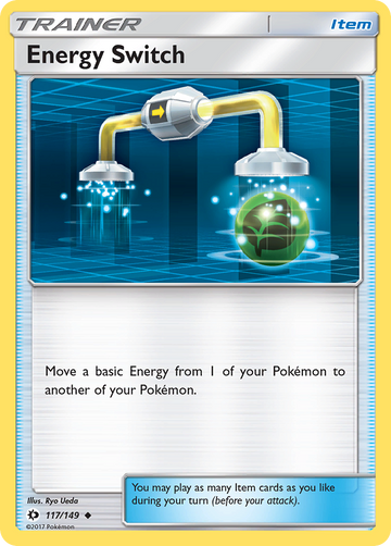 117/149 - Energy Switch - [Uncommon] - Reverse Holo