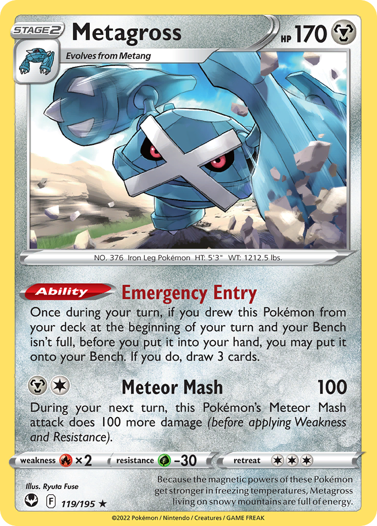 119/195 - Metagross - [Rare Holo]