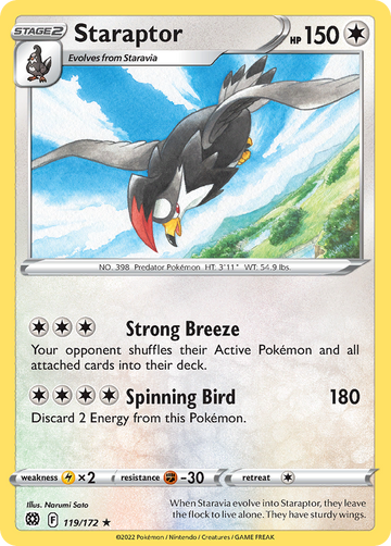 119/172 - Staraptor - [Rare]