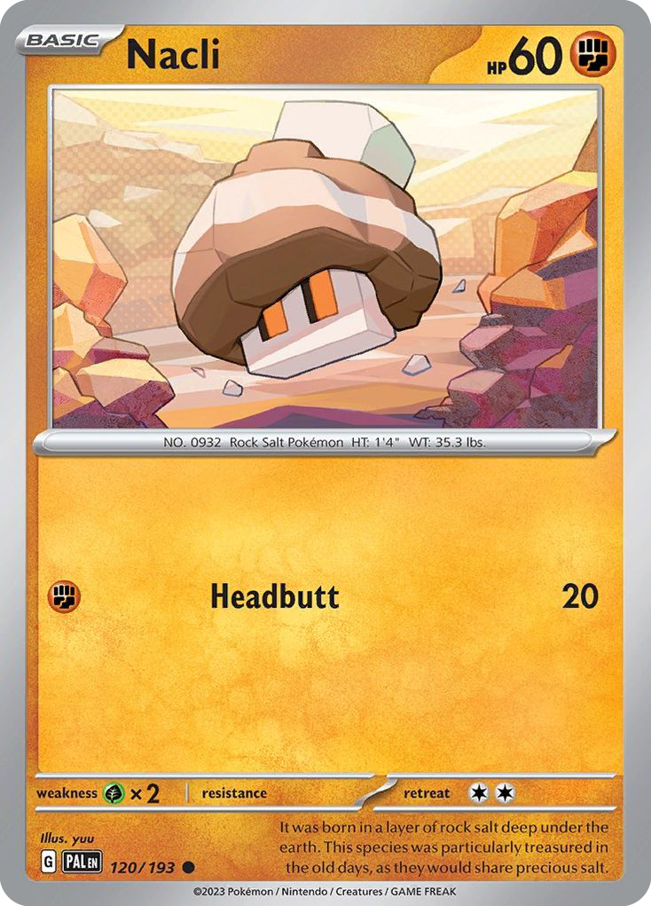 120/193 - Nacli - [Common] - Reverse Holo
