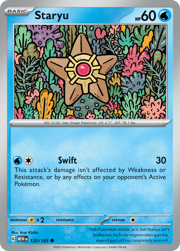 120/165 - Staryu - [Common]